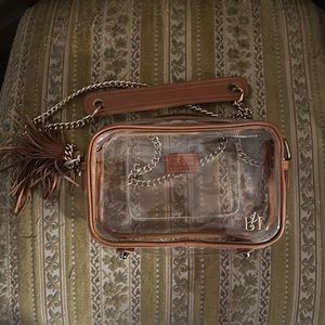 Purseption Clear Cross Body Stadium Bag